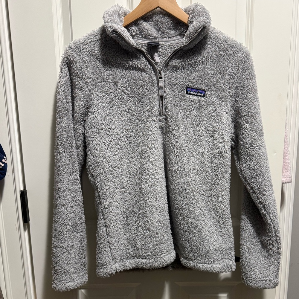 Patagonia Salt Grey Los Gatos 1/4-Zip Fleece - Picture 4 of 14